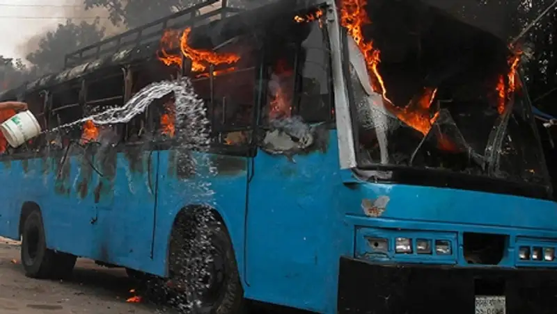 Первые фото с места страшного ДТП во Франции