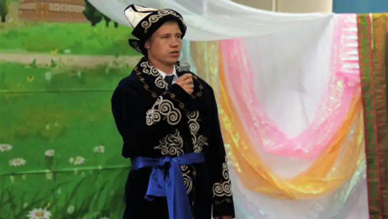 Военнослужащие разных национальностей продемонстрировали в Алматы знание казахского языка