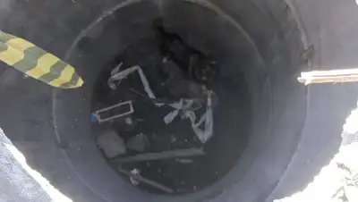 ЧП, колодец, питомец, фото - Новости Zakon.kz от 08.10.2022 13:01