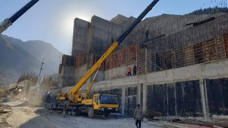 строительство плотины в Алматы, фото - Новости Zakon.kz от 06.10.2022 16:29