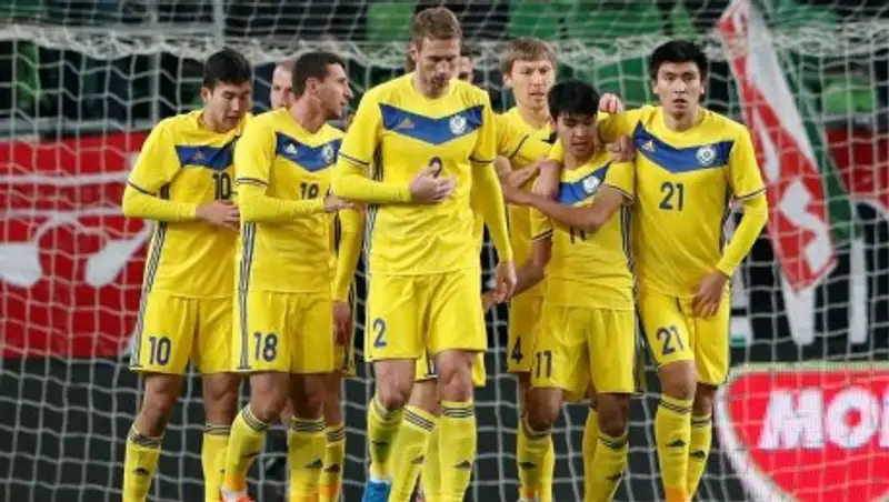 Сборная Казахстана по футболу разгромила сборную Азербайджана