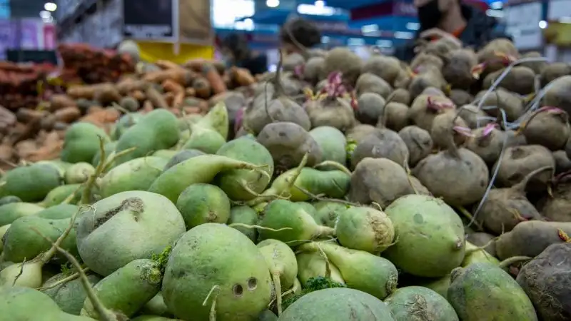 На сколько в Казахстане выросли цены на продукты животноводства, овощи и зерновые