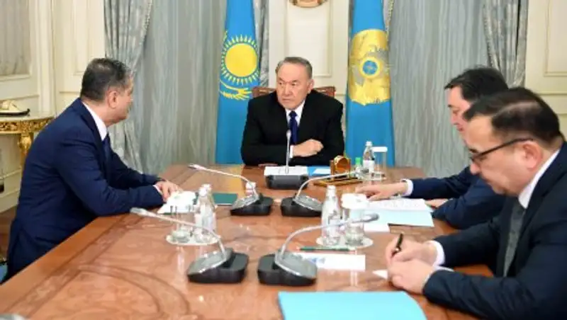 Президент РК провел встречу с председателем Коллегии ЕЭК