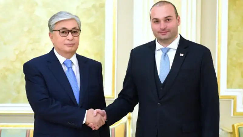 Касым-Жомарт Токаев принял премьер-министра Грузии