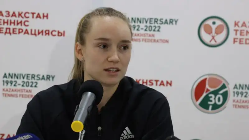 Чемпионка "Уимблдона-2022" Елена Рыбакина подвела итоги сезона в Алматы