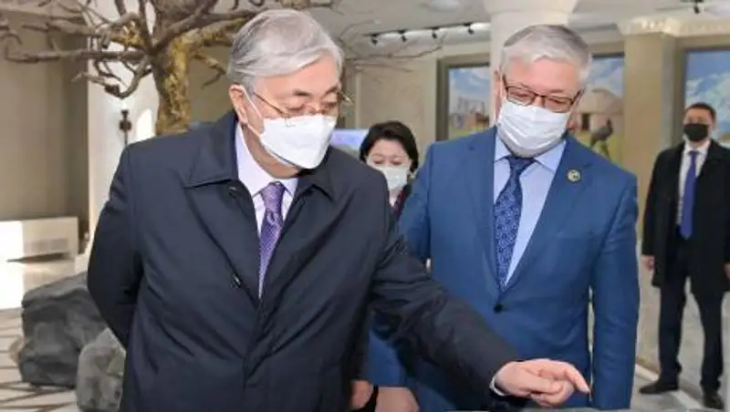 Токаев посетил историко-культурный комплекс "Жошы хан"