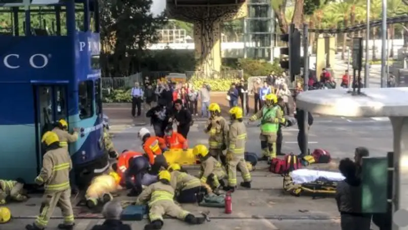 В Гонконге в крупном ДТП погибли 19 человек