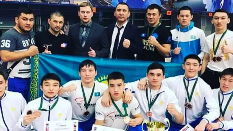 Сборная Казахстана среди юниоров по ММА заняла 3 место в Ярославле