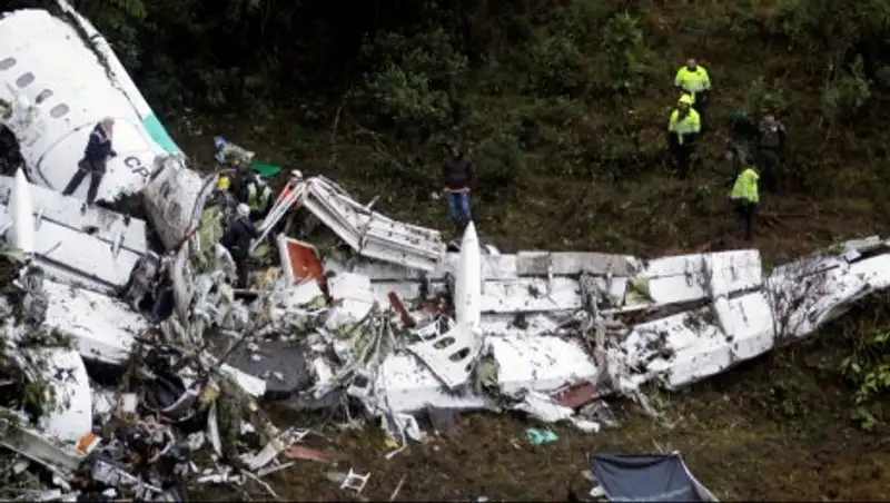 Гражданская авиация Колумбии опубликовала список выживших при авиакатастрофе