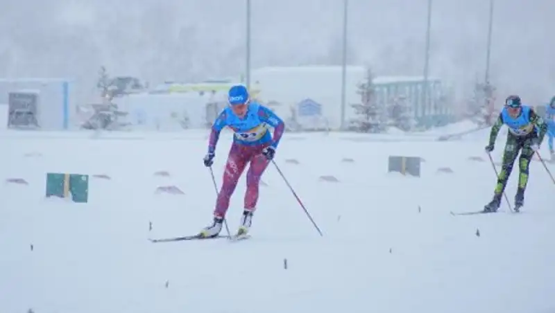 Российские лыжницы одержали победу в гонке преследования свободным стилем на Универсиаде