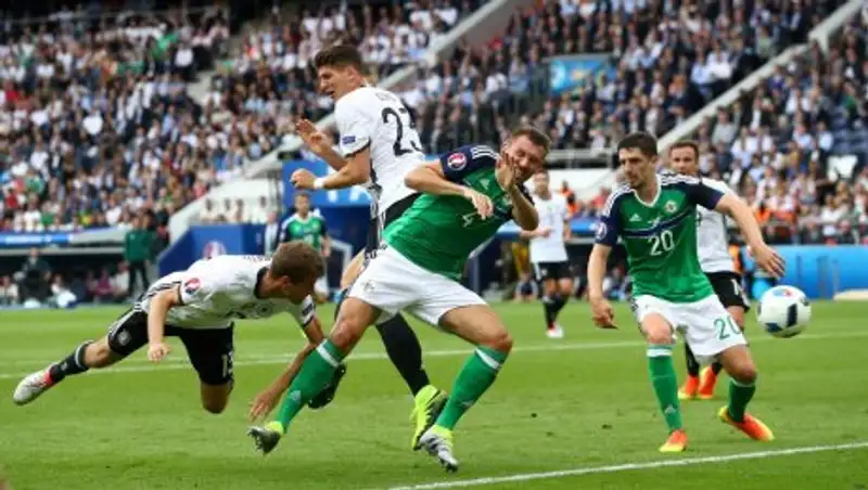 Германия с минимальным счетом обыграла команду Северной Ирландии