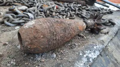 Мины времен Второй мировой войны нашли в Кокшетау, фото - Новости Zakon.kz от 14.12.2022 13:10