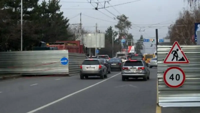 В Алматы будет перекрыта одна из центральных улиц