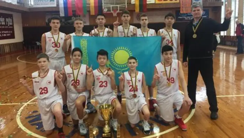 Команда "Рахат Фитнес" выиграла второй тур Европейской юношеской лиги U-14 по баскетболу