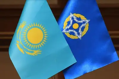 флаги ОДКБ, фото - Новости Zakon.kz от 06.01.2022 03:33