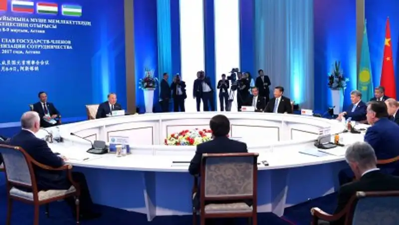 Председательство в ШОС передано от Казахстана Китаю