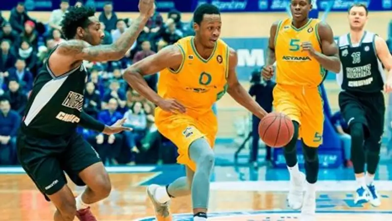 БК "Астана" обыграл "Нижний Новгород" в Единой лиге ВТБ