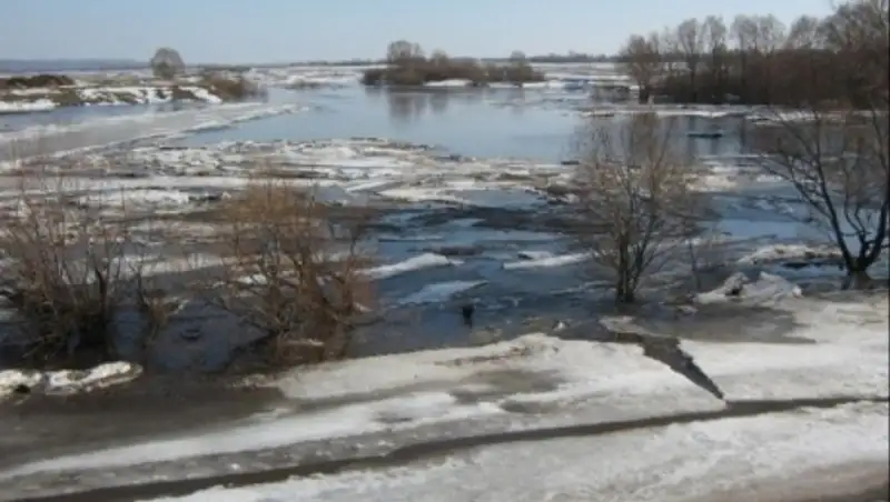 В СКО есть вероятность подтопления 18 населенных пунктов из-за паводков