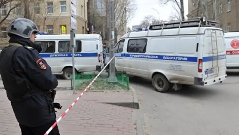 Опубликовано видео взрыва у школы в Ростове-на-Дону