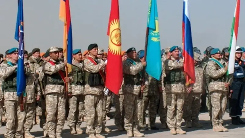 Казахстанские военнослужащие участвуют в проверке готовности контингентов КСОР ОДКБ