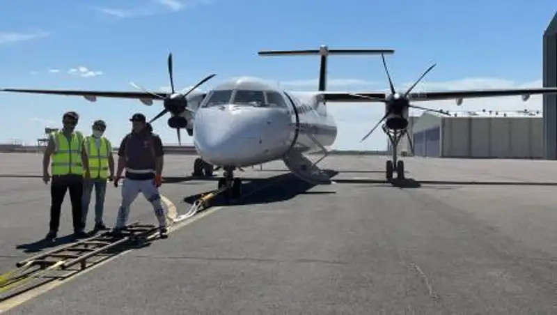 Казахстанец попытался протащить 26-тонный самолет и побить новый рекорд