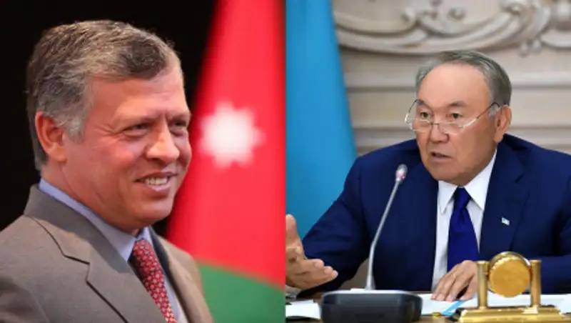 Король Иордании поддержал принятое Елбасы решение о сложении полномочий