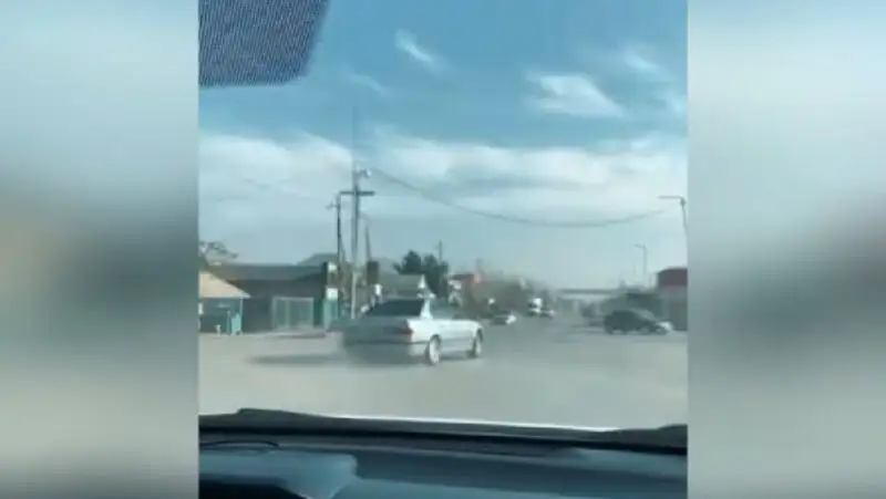 В Туркестанской области, благодаря видео, выявили нарушителя ПДД