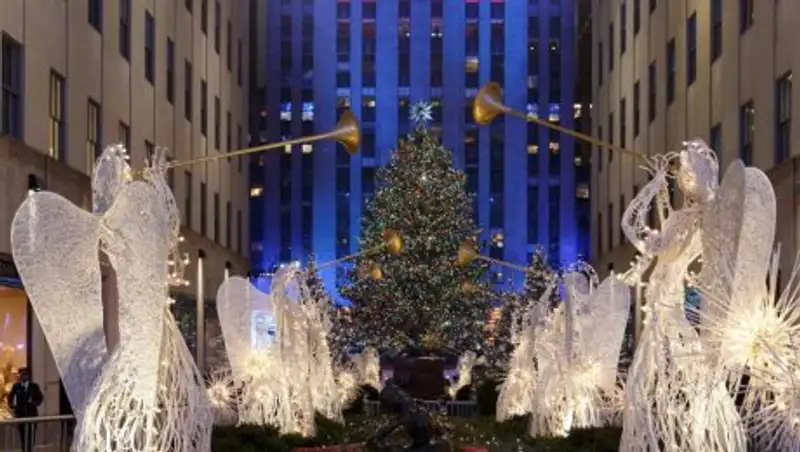 11 самых зрелищных новогодних елок мира
