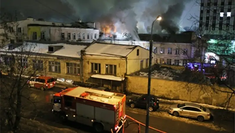 Жертвами пожара на востоке Москвы стали девять человек