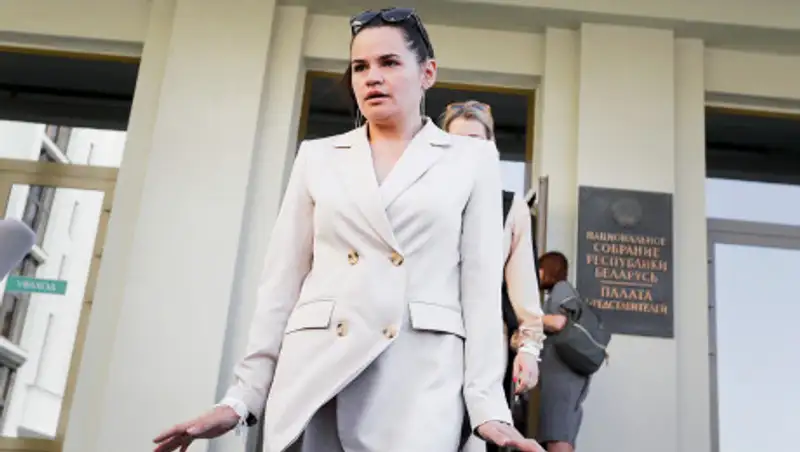 Тихановская записала видеообращение