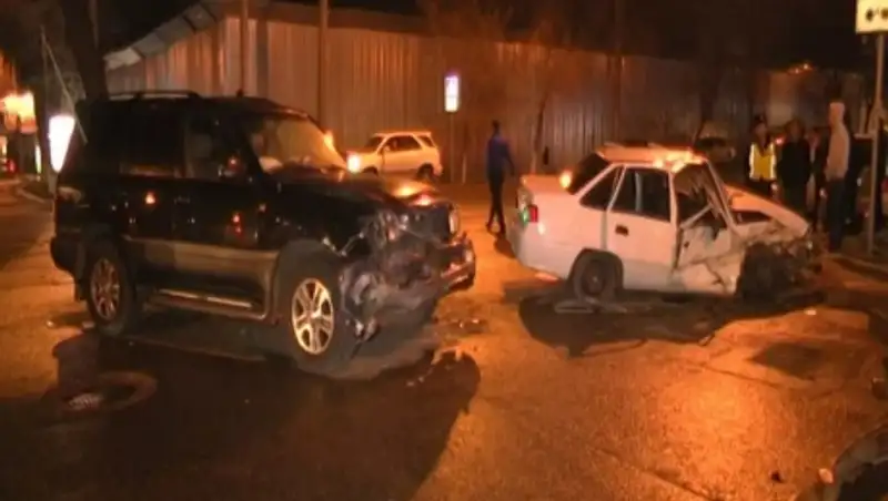 В Алматы в результате ДТП пострадали четыре человека