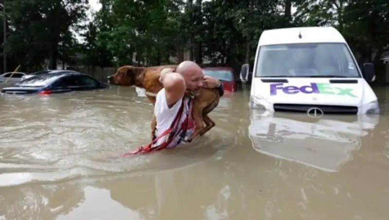 В Техасе жертвами мощных наводнений стали четыре человека
