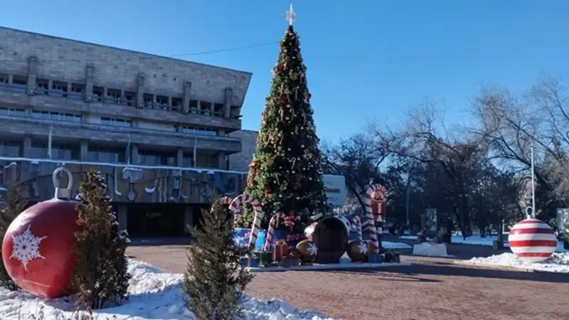 Новогоднее представление в театре им.Сац, новогодние утренники, фото - Новости Zakon.kz от 25.12.2023 14:09