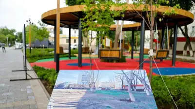 В Астане открыли еще один пешеходный променад, фото - Новости Zakon.kz от 04.07.2023 16:41