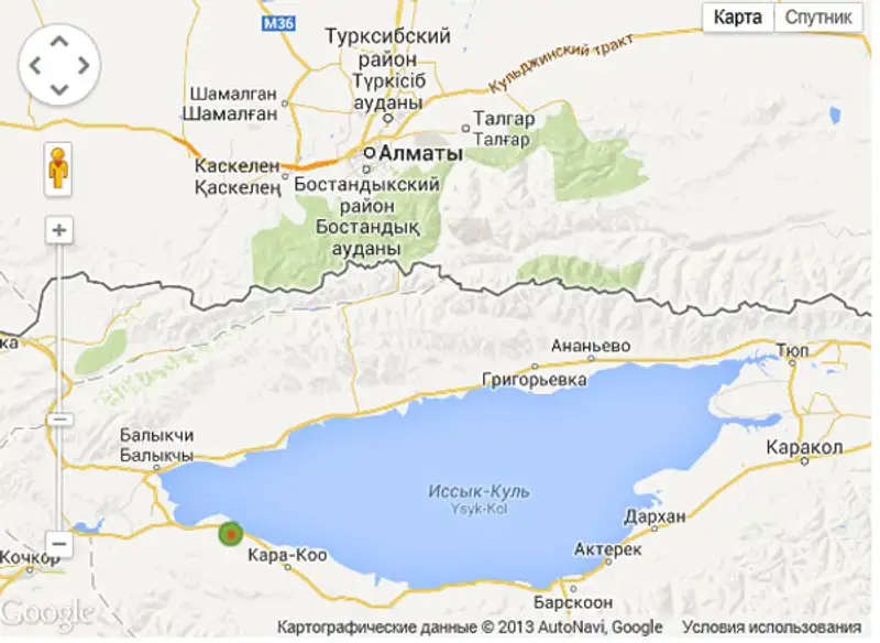 Землетрясение магнитудой 4,9 произошло в Кыргызстане, толчки силой 2-3 бала ощущались в Алматы, фото - Новости Zakon.kz от 21.09.2013 05:18