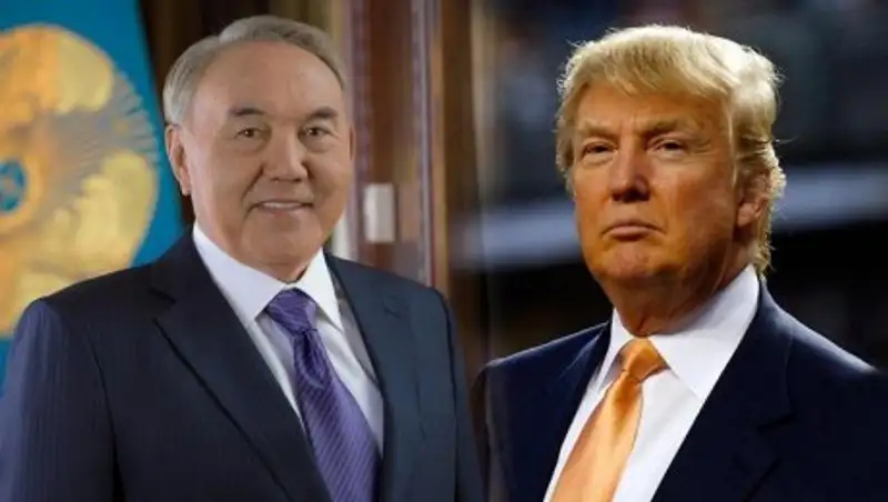 Трамп пригласил Назарбаева посетить Вашингтон
