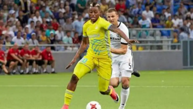 Стало известно о переговорах форварда "Астаны" Кабананги с "Андерлехтом"