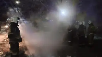 Павлодар пожар, фото - Новости Zakon.kz от 20.03.2022 15:07