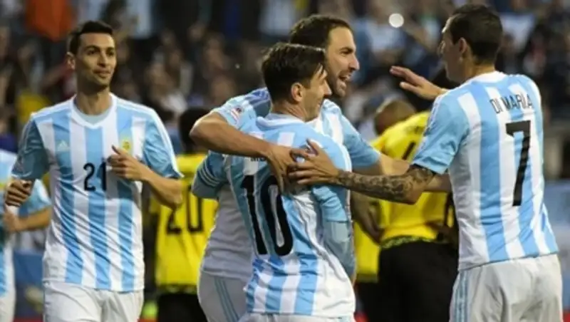 Сборная Аргентины победила сборную Ямайки на Кубке Америки-2015