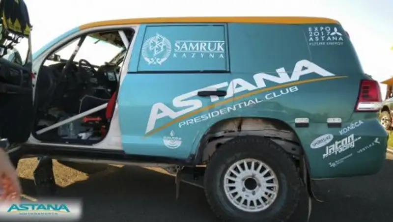  Экипаж Astana Motorsports занял третье место на этапе «Дакара» 