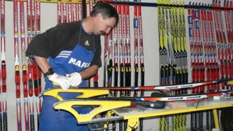 Редкие спортивные профессии: сервисмен