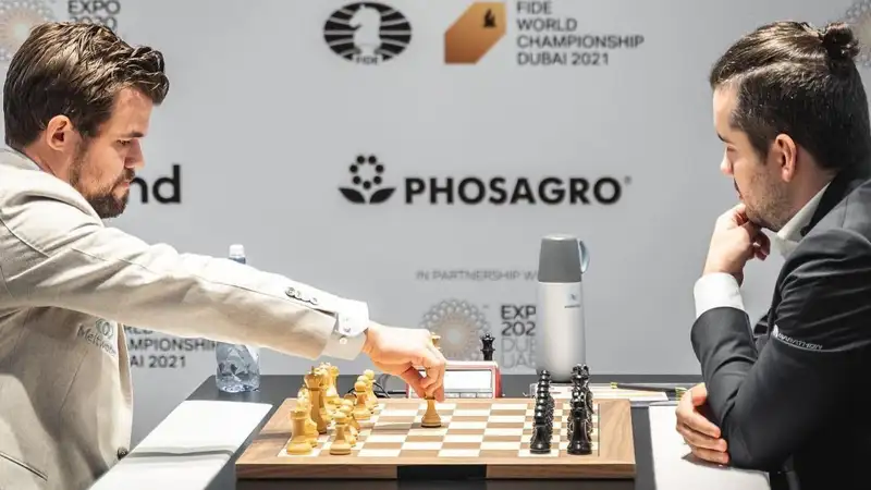 Чем закончилась третья партия ЧМ-2021 по шахматам