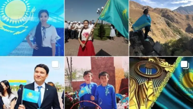 Набирает обороты стихийная акция под хэштегами #МеніңТуым #МойФлаг