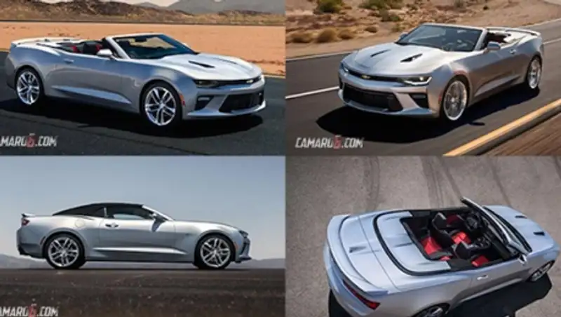 Кабриолет Chevrolet Camaro дебютирует уже завтра
