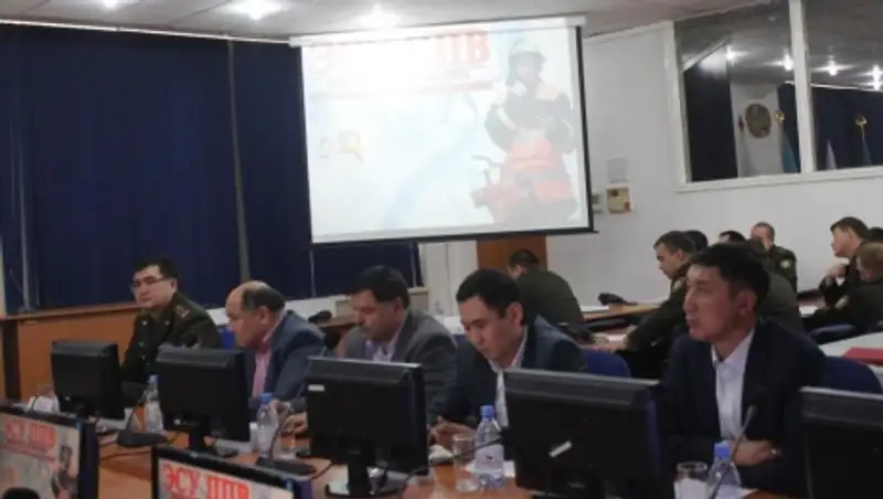 В ДЧС Алматы обсудили проблемы использования водоисточников во время тушения пожаров