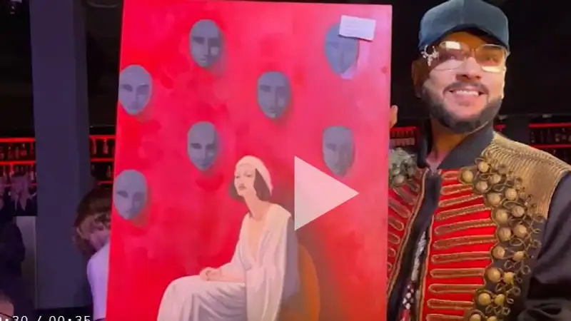 Киркоров купил картину "Примадонна" за 700 тысяч рублей