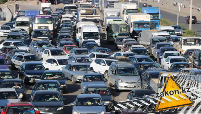 Ситуация на блокпостах Алматы. Видео