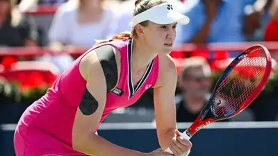 Елена Рыбакина прокомментировала полуфинальный матч на Мастерсе в Монреале против россиянки Людмилы Самсоновой, фото - Новости Zakon.kz от 14.08.2023 13:01