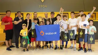 Qazaq Oil и ФК Кайрат, фото - Новости Zakon.kz от 13.06.2022 15:59