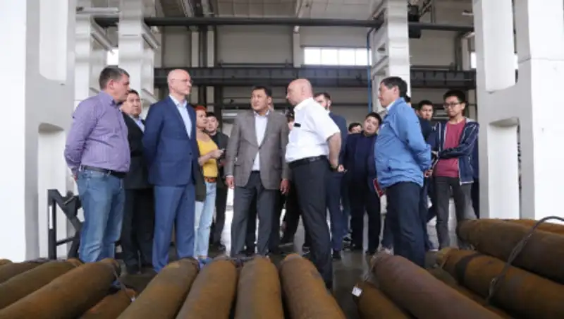 Роман Скляр посетил ряд предприятий Павлодарского региона